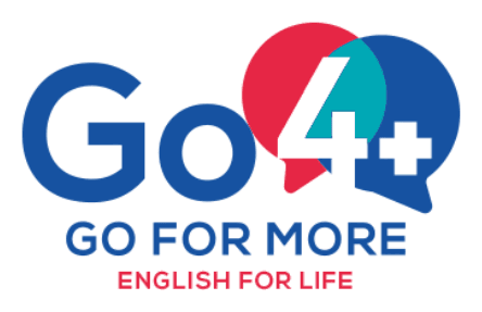 Logo de Go4+ English for Life