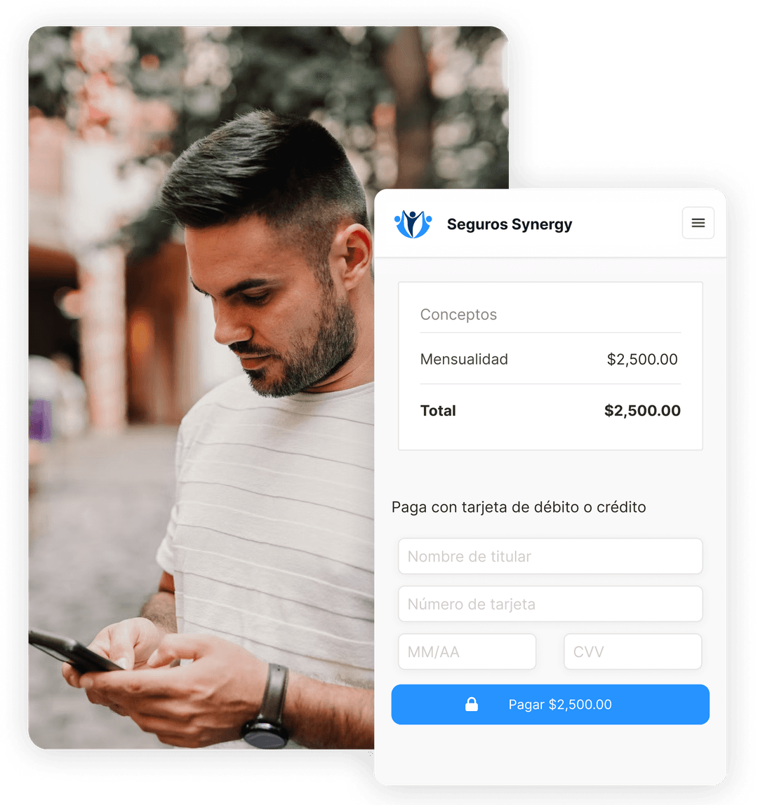 Pantalla de pago de Quentli