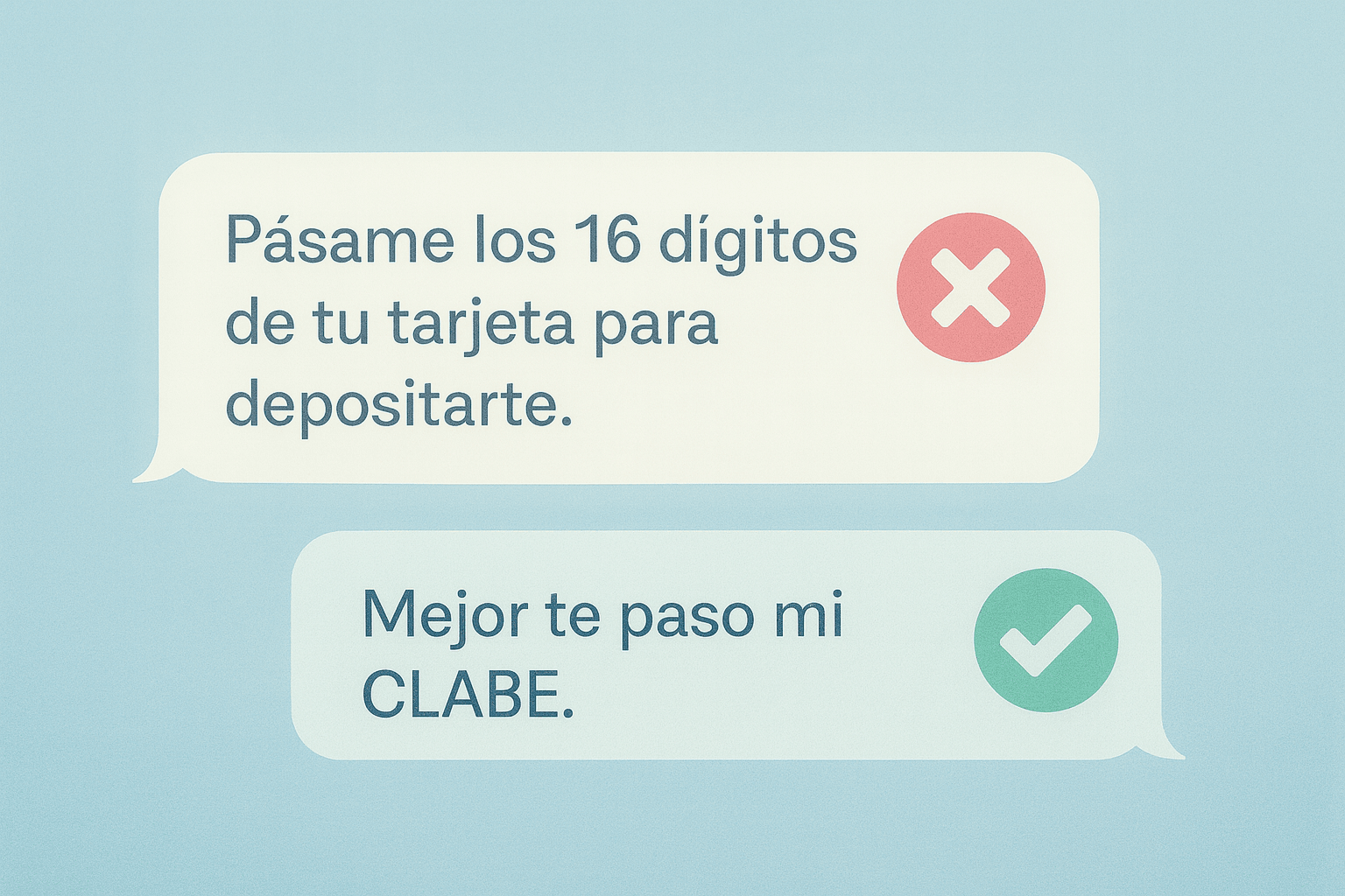 Imagen de portada para el post Por qué no debes compartir tu tarjeta para recibir una transferencia